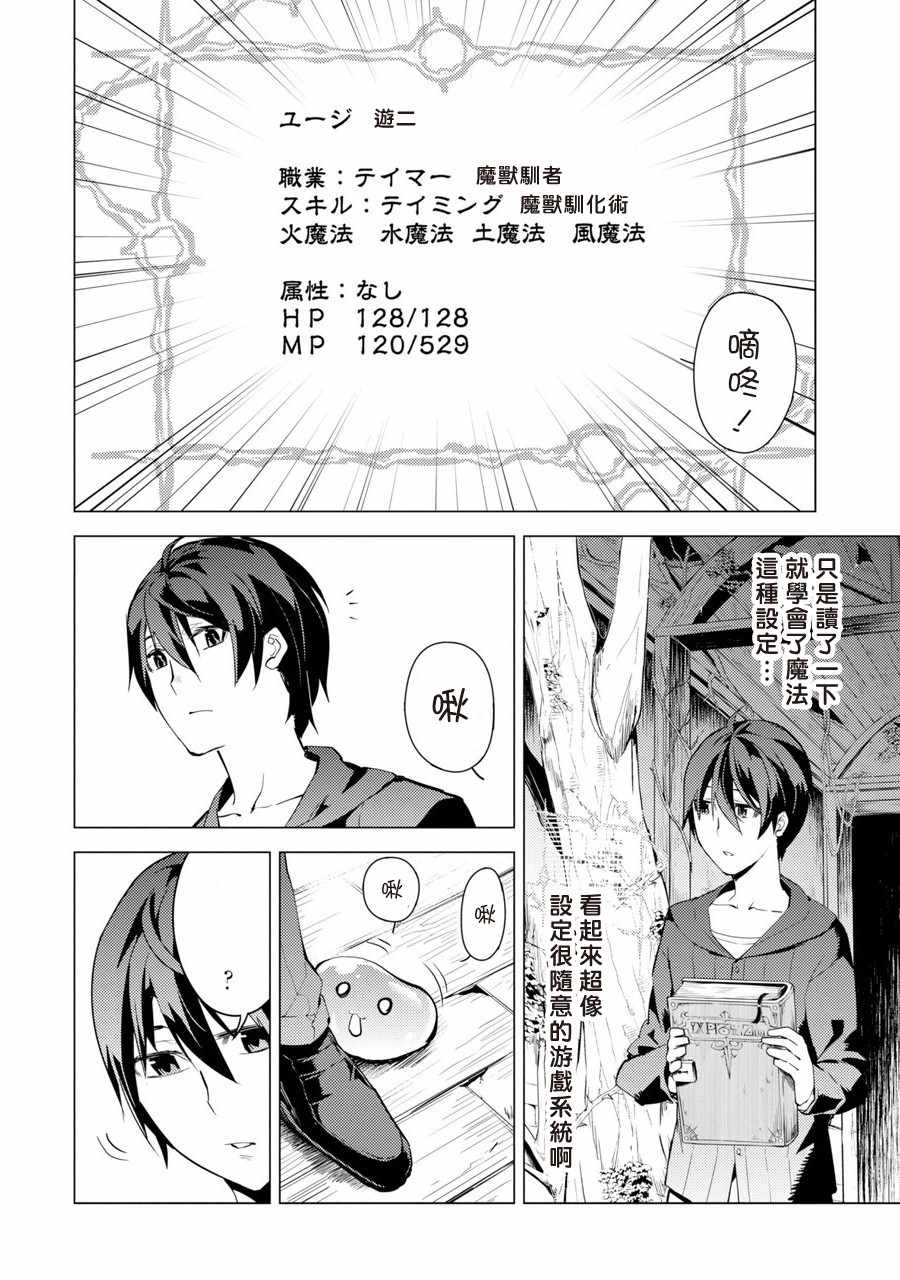 《转生贤者的异世界生活~取得副职业并成为世界最强》漫画最新章节第1话 被送往异世界、与史莱姆的初次邂逅免费下拉式在线观看章节第【14】张图片