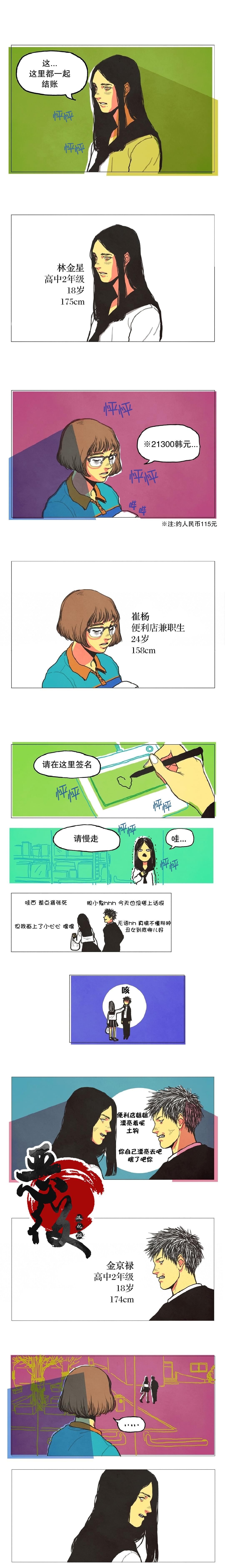 《女高中生与便利店》漫画最新章节第0话免费下拉式在线观看章节第【1】张图片