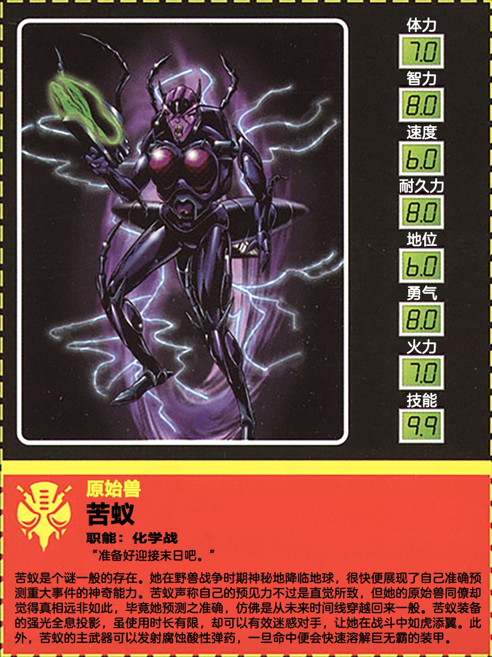 《变形金刚：BotCon 1994》漫画最新章节1998 人物卡免费下拉式在线观看章节第【4】张图片