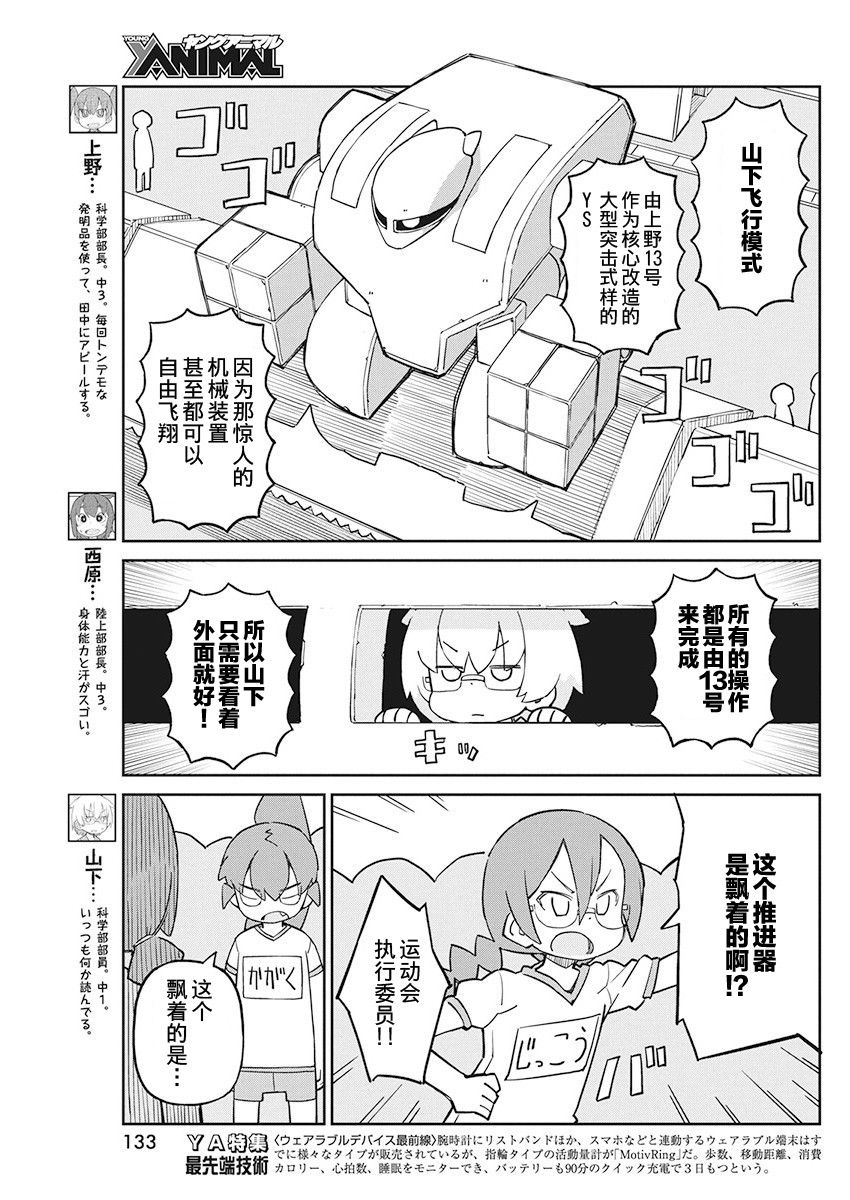 《笨拙之极的上野》漫画最新章节第82话 山下飞行模式免费下拉式在线观看章节第【3】张图片