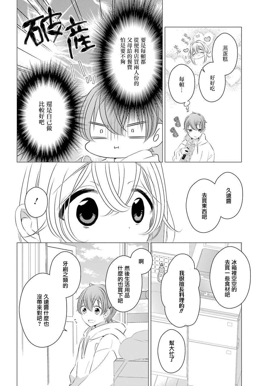 《单间、光照尚好、附带天使。》漫画最新章节第2话 第一次的购物免费下拉式在线观看章节第【8】张图片