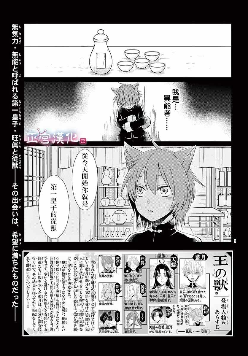 《王之从兽》漫画最新章节第7话免费下拉式在线观看章节第【2】张图片