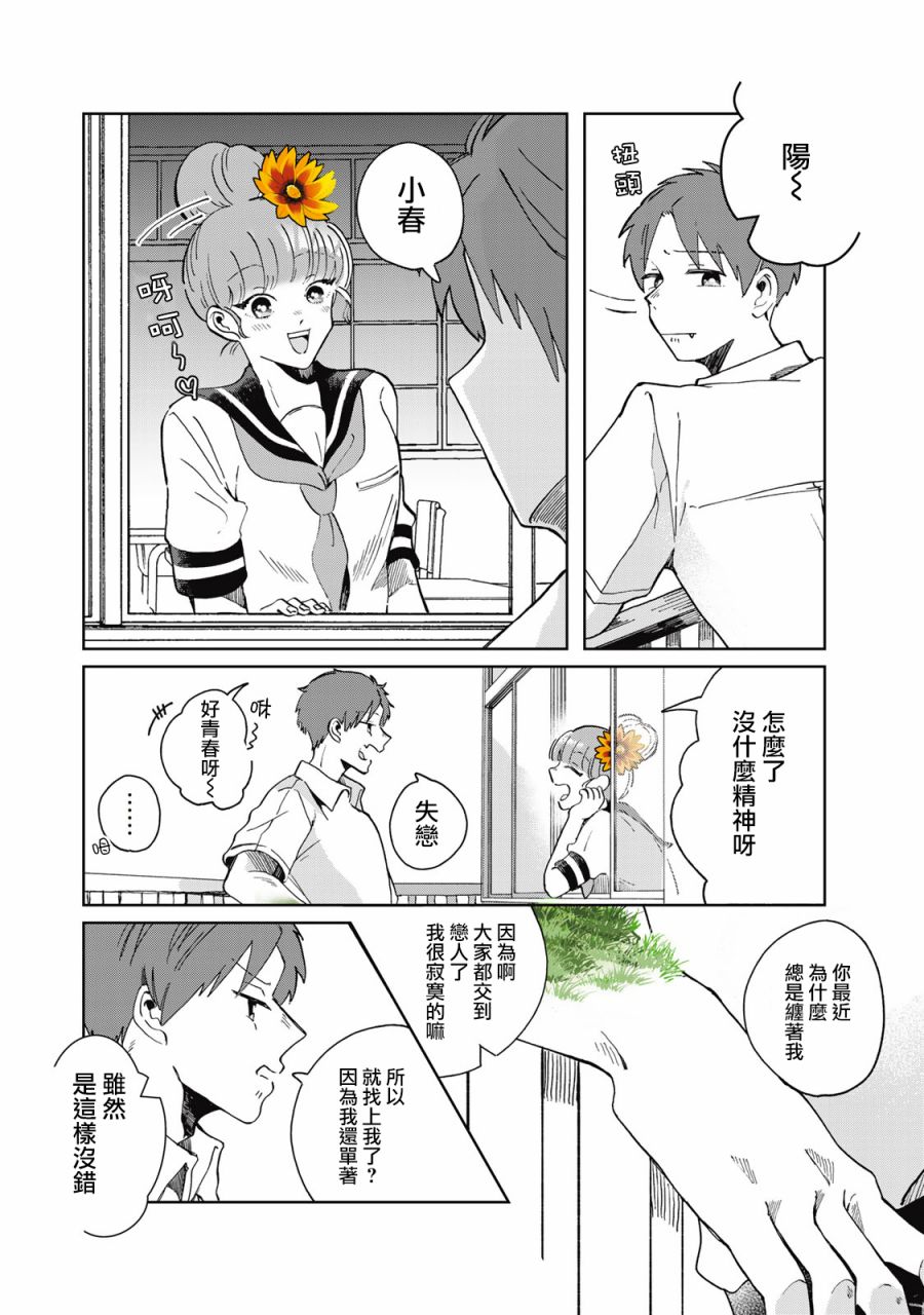 《花言叶语》漫画最新章节第4话免费下拉式在线观看章节第【2】张图片