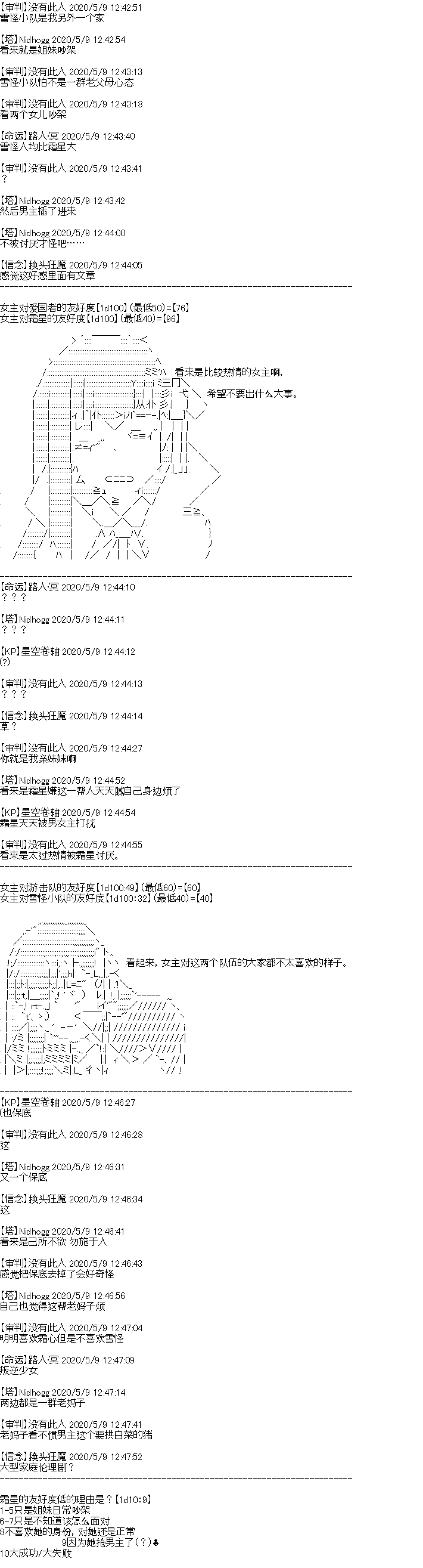 《奇离古怪群的方舟自嗨团》漫画最新章节男女主设定免费下拉式在线观看章节第【17】张图片