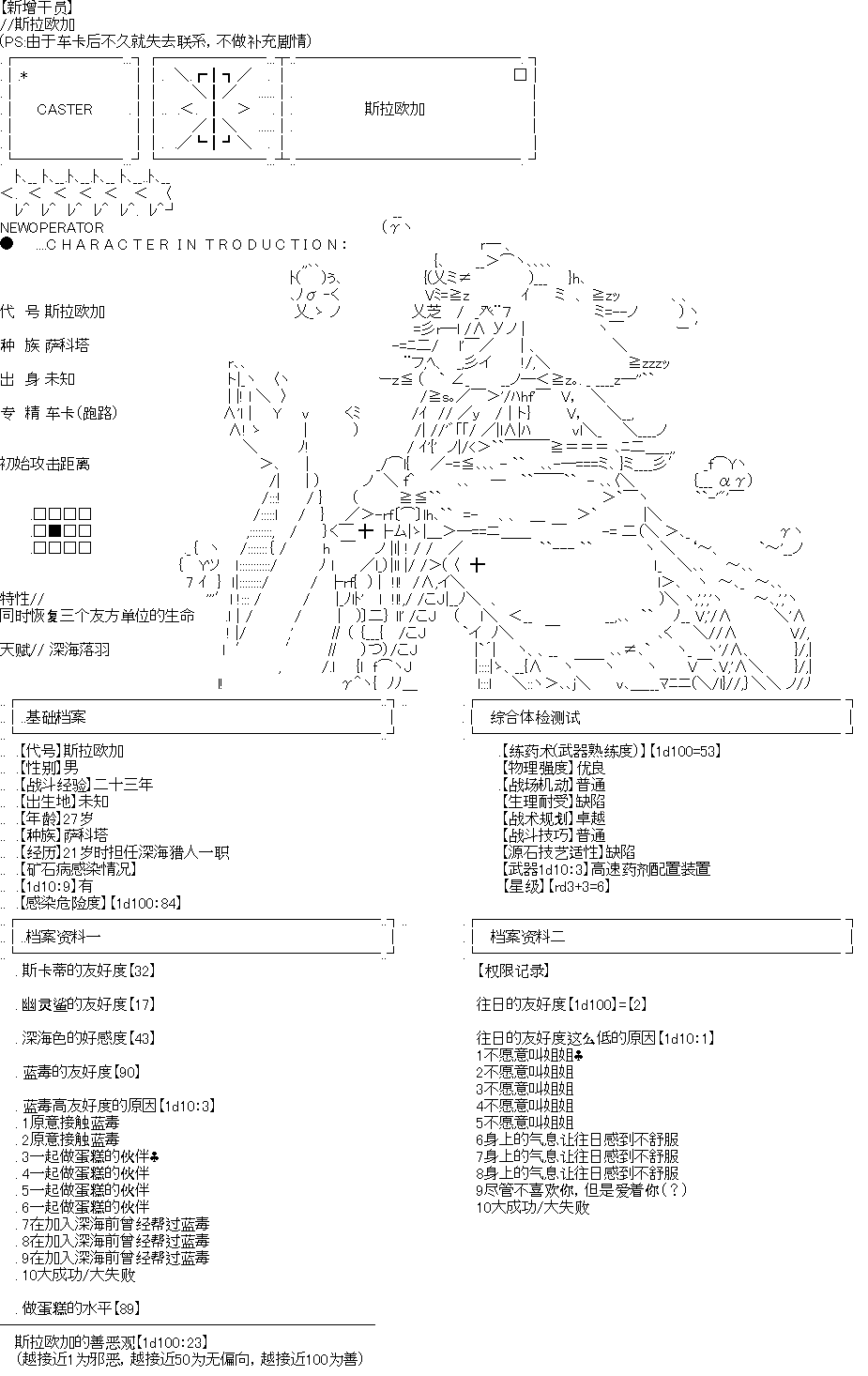 《奇离古怪群的方舟自嗨团》漫画最新章节斯拉欧加免费下拉式在线观看章节第【1】张图片