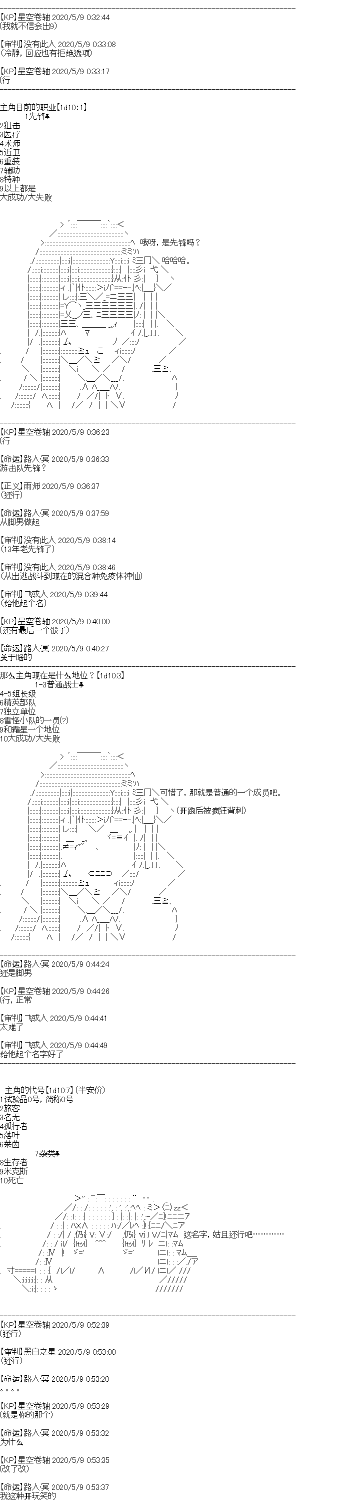 《奇离古怪群的方舟自嗨团》漫画最新章节男女主设定免费下拉式在线观看章节第【10】张图片