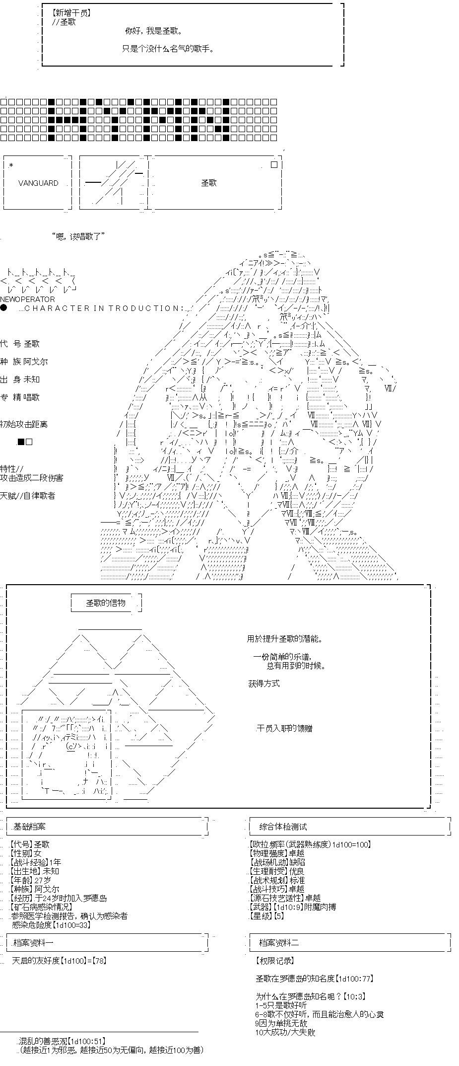 《奇离古怪群的方舟自嗨团》漫画最新章节圣歌免费下拉式在线观看章节第【1】张图片