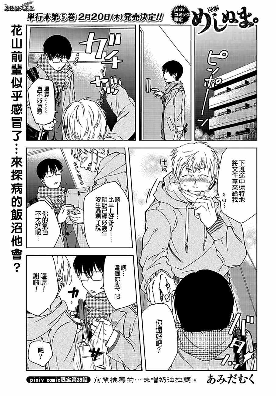 《饭沼。》漫画最新章节P站28免费下拉式在线观看章节第【1】张图片