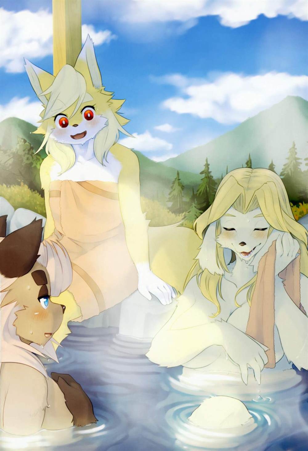 《卷毛男和神使们》漫画最新章节第3话免费下拉式在线观看章节第【4】张图片