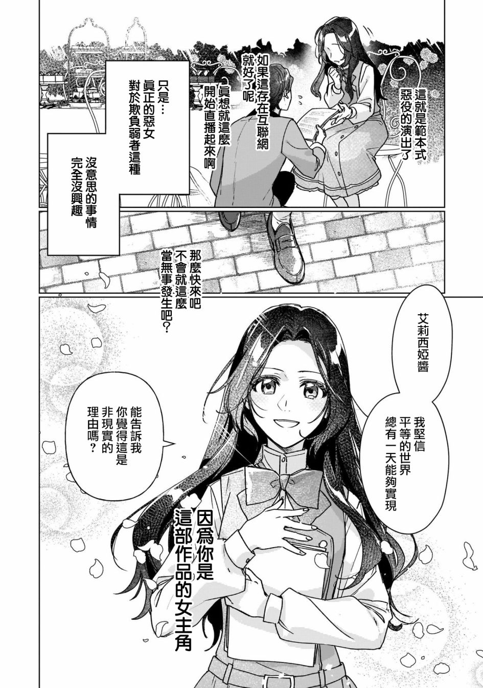 《成为名垂青史的恶役千金吧！少女越坏王子越爱！》漫画最新章节第9话免费下拉式在线观看章节第【20】张图片