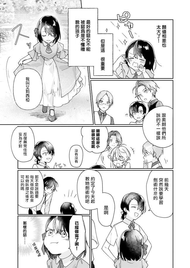 《成为名垂青史的恶役千金吧！少女越坏王子越爱！》漫画最新章节第1话免费下拉式在线观看章节第【19】张图片