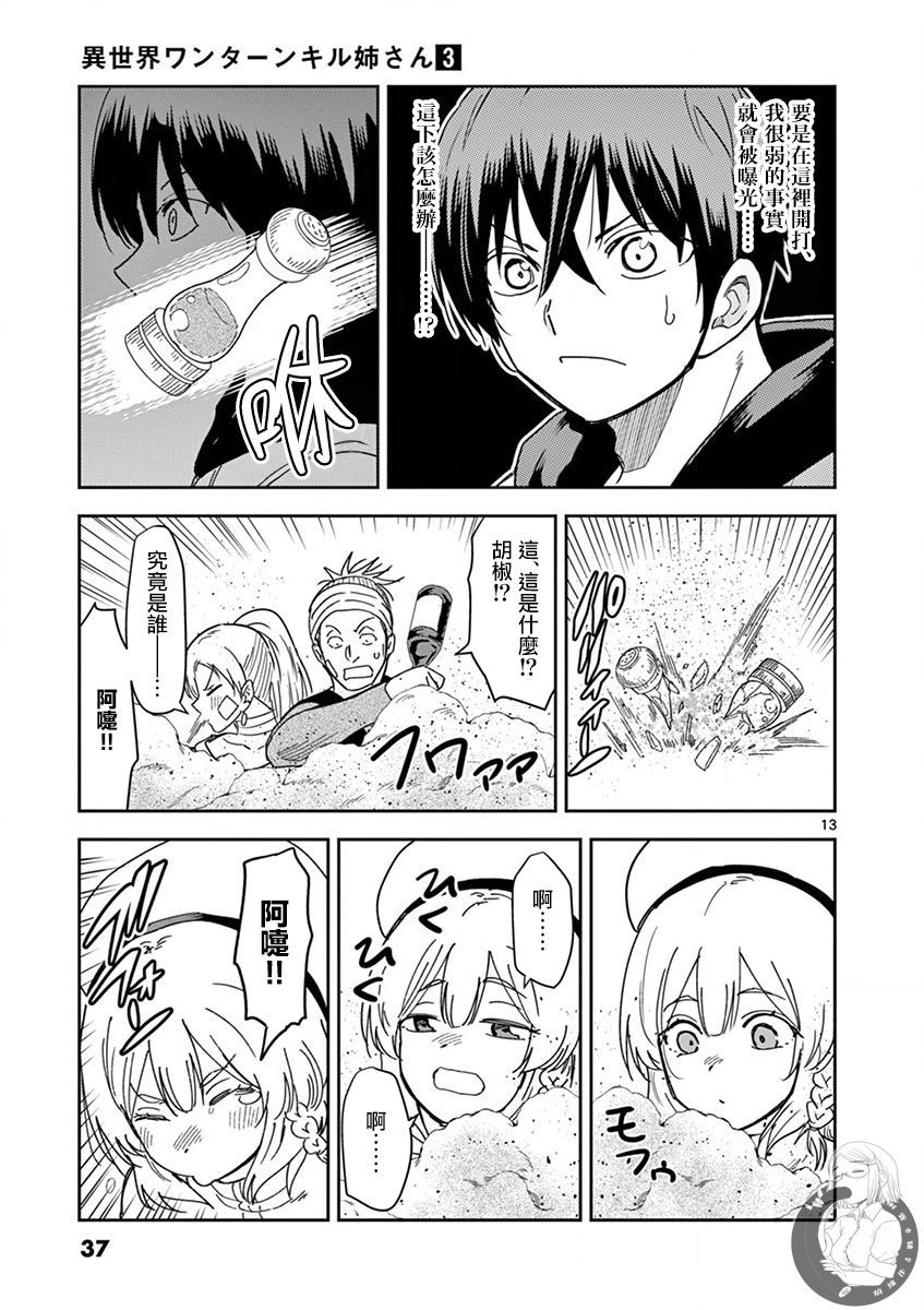 《异世界一击无双姐姐~姐同伴异世界生活开启》漫画最新章节第16话免费下拉式在线观看章节第【13】张图片