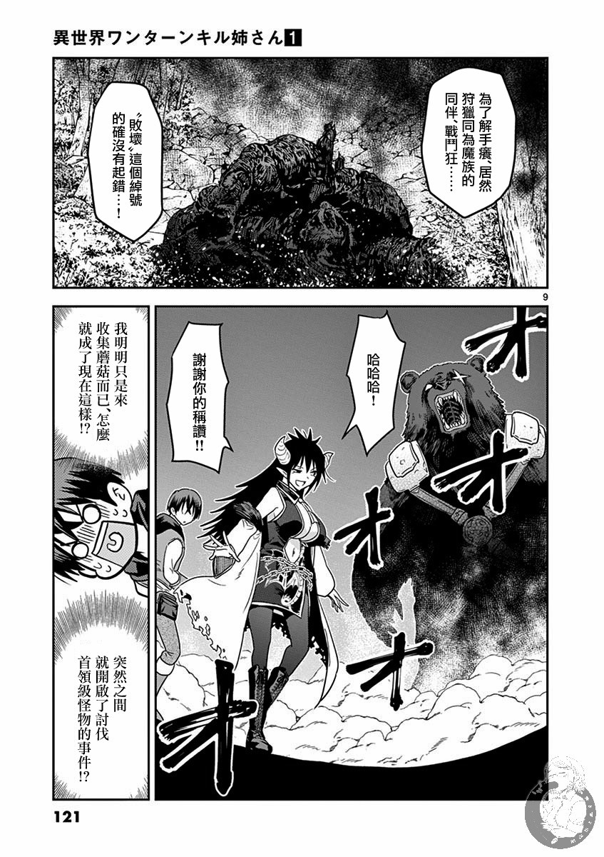 《异世界一击无双姐姐~姐同伴异世界生活开启》漫画最新章节第6话免费下拉式在线观看章节第【9】张图片