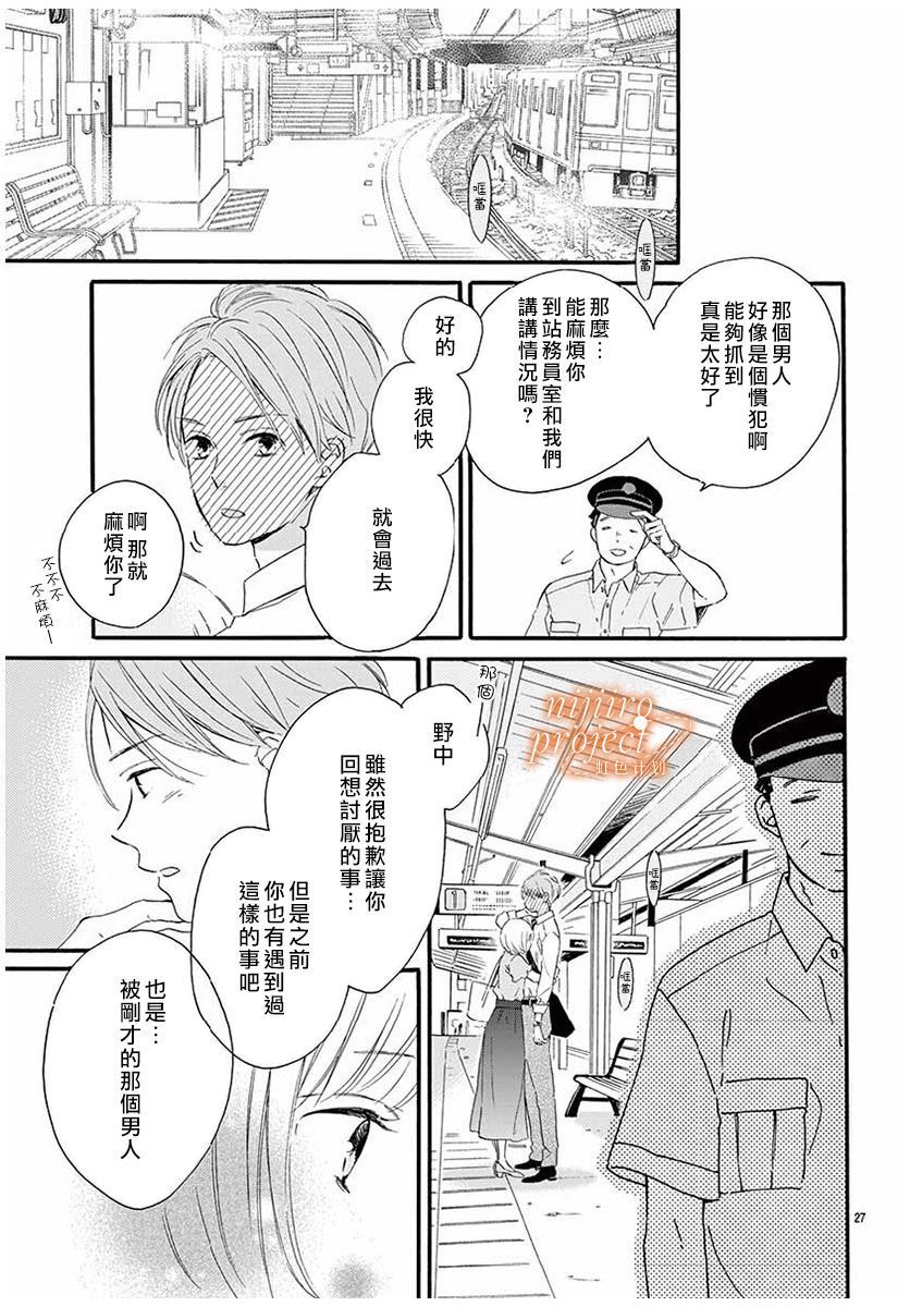 《晨间电车上的你与我》漫画最新章节第1话免费下拉式在线观看章节第【27】张图片