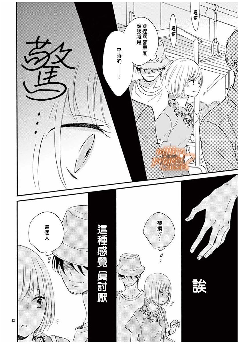 《晨间电车上的你与我》漫画最新章节第1话免费下拉式在线观看章节第【22】张图片