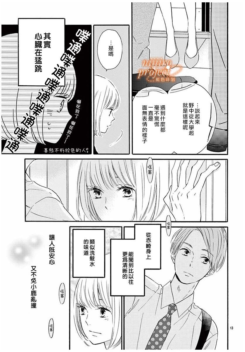 《晨间电车上的你与我》漫画最新章节第1话免费下拉式在线观看章节第【13】张图片