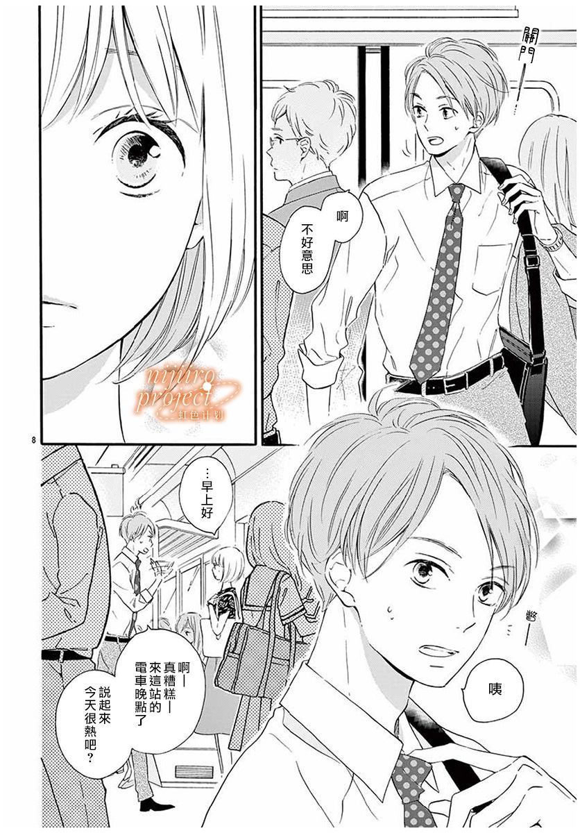 《晨间电车上的你与我》漫画最新章节第1话免费下拉式在线观看章节第【8】张图片