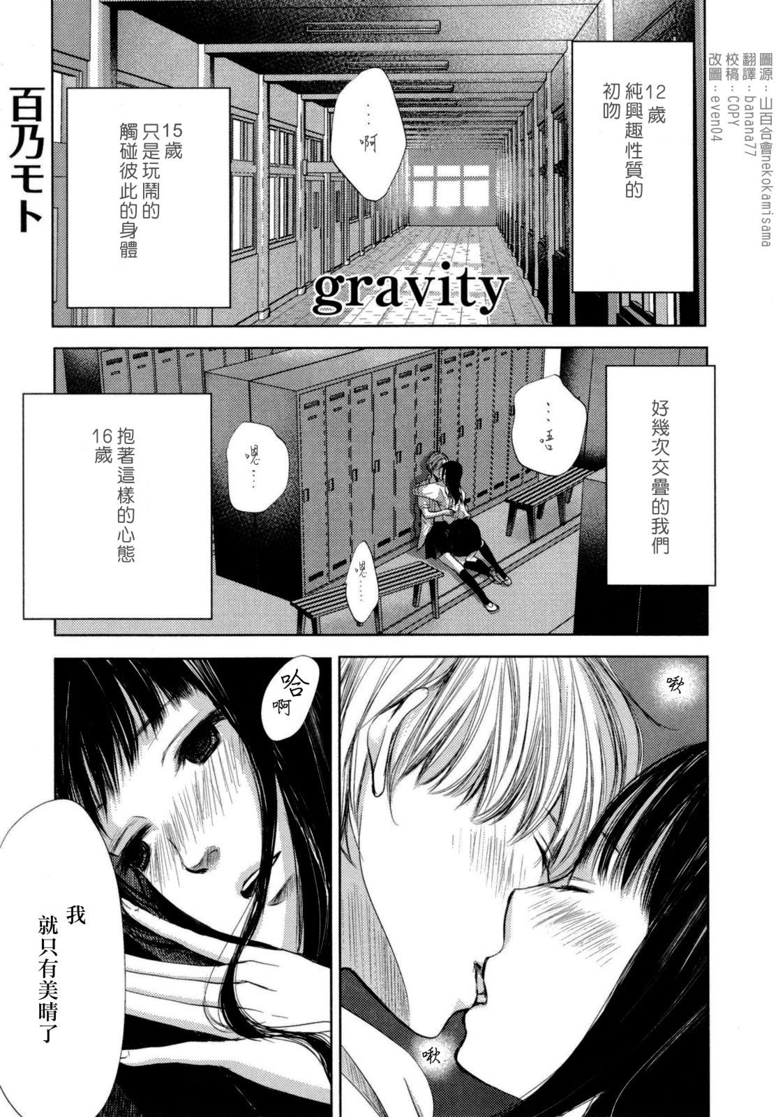 《Gravity》漫画最新章节第1话免费下拉式在线观看章节第【1】张图片