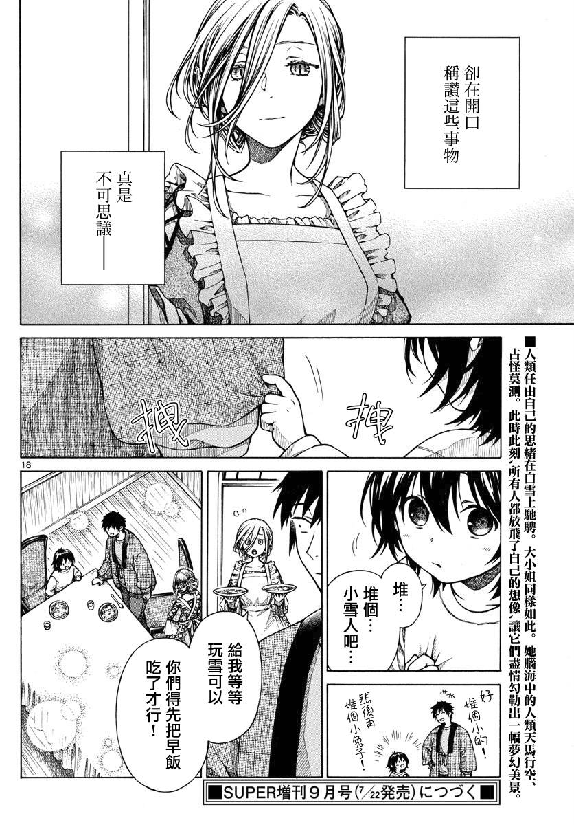 《丽莎的餐宴无法食用》漫画最新章节第19话 霁雪初晴免费下拉式在线观看章节第【18】张图片