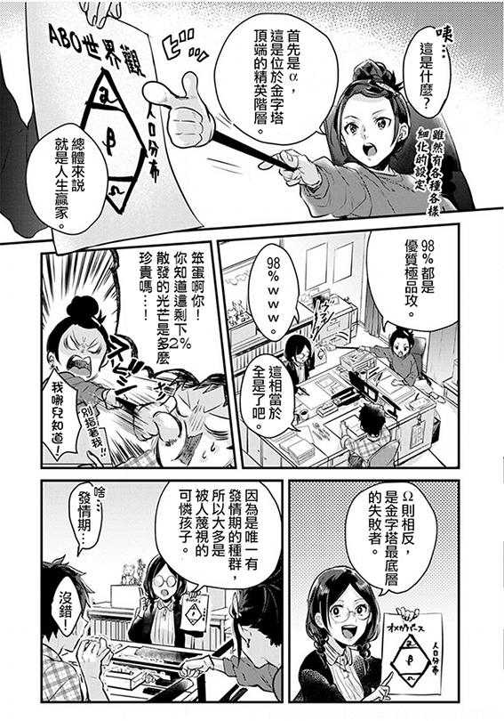 《异世界转生后进入了姐姐BL漫画中的我唯独不想成为欧米伽！》漫画最新章节第1话免费下拉式在线观看章节第【6】张图片