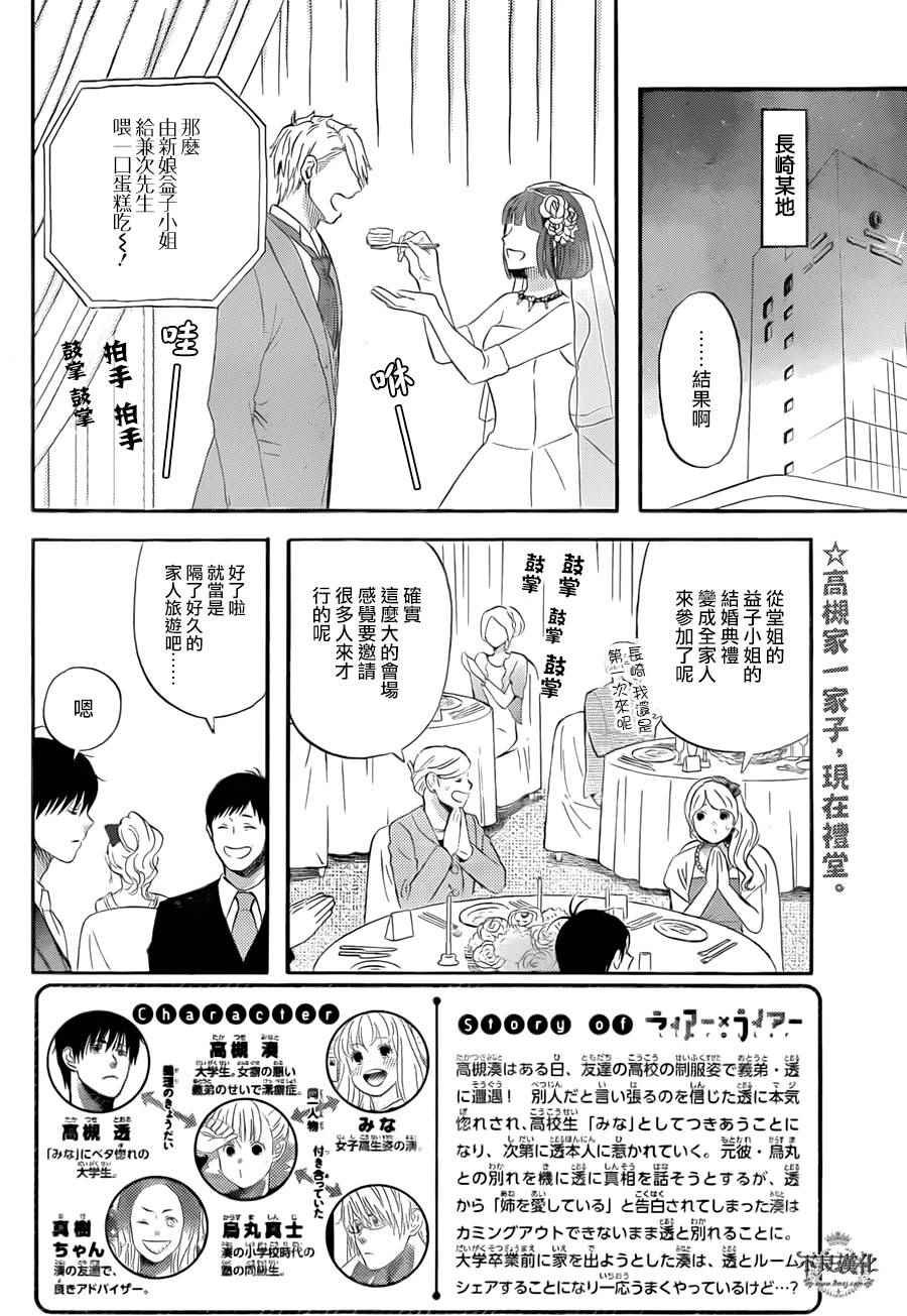 《liar×liar》漫画最新章节第49话免费下拉式在线观看章节第【2】张图片