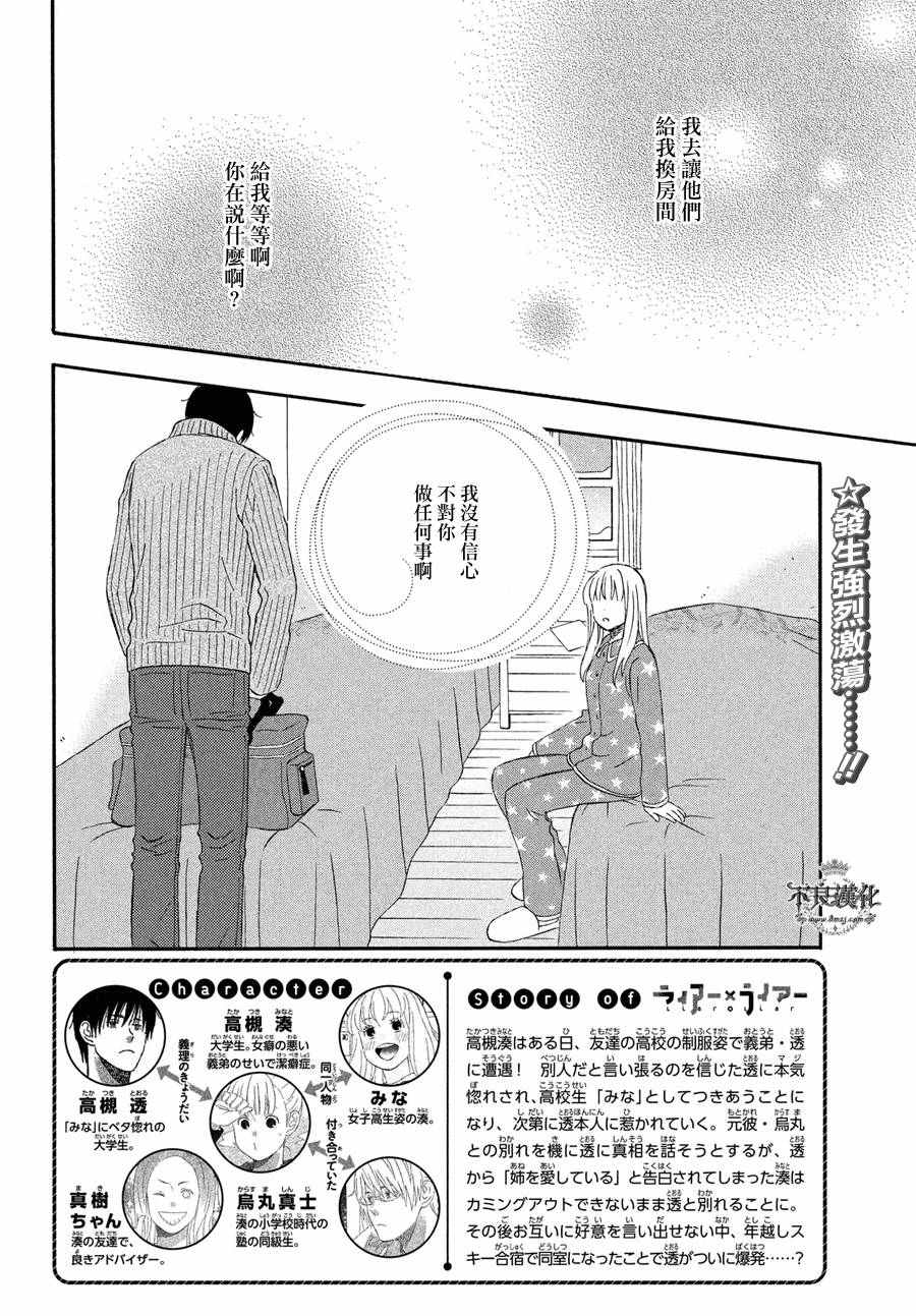 《liar×liar》漫画最新章节第55话免费下拉式在线观看章节第【2】张图片