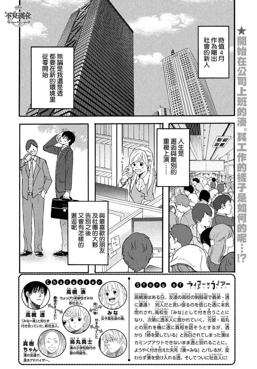 《liar×liar》漫画最新章节第62话免费下拉式在线观看章节第【2】张图片