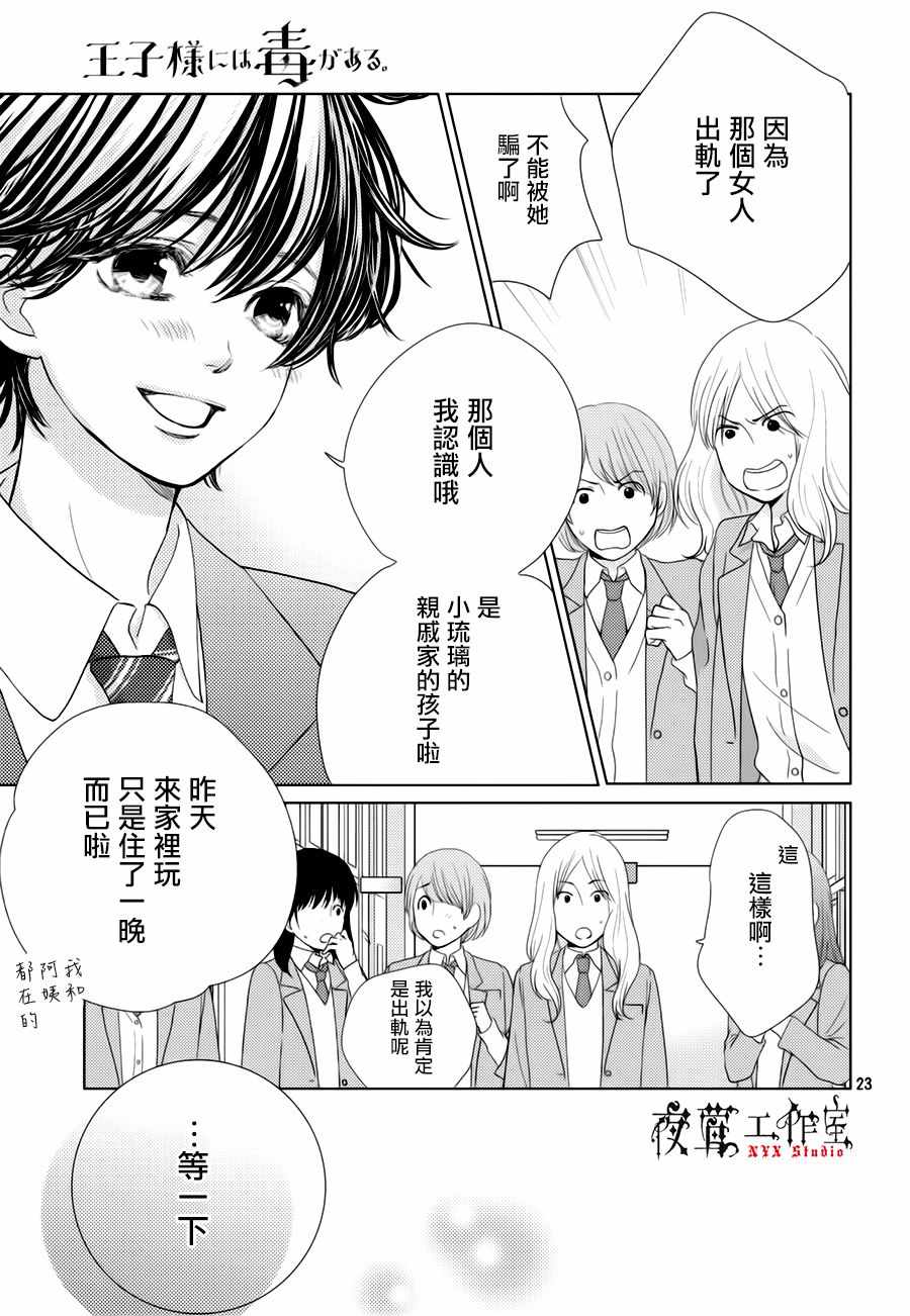 《王子大人有毒》漫画最新章节第22话免费下拉式在线观看章节第【23】张图片