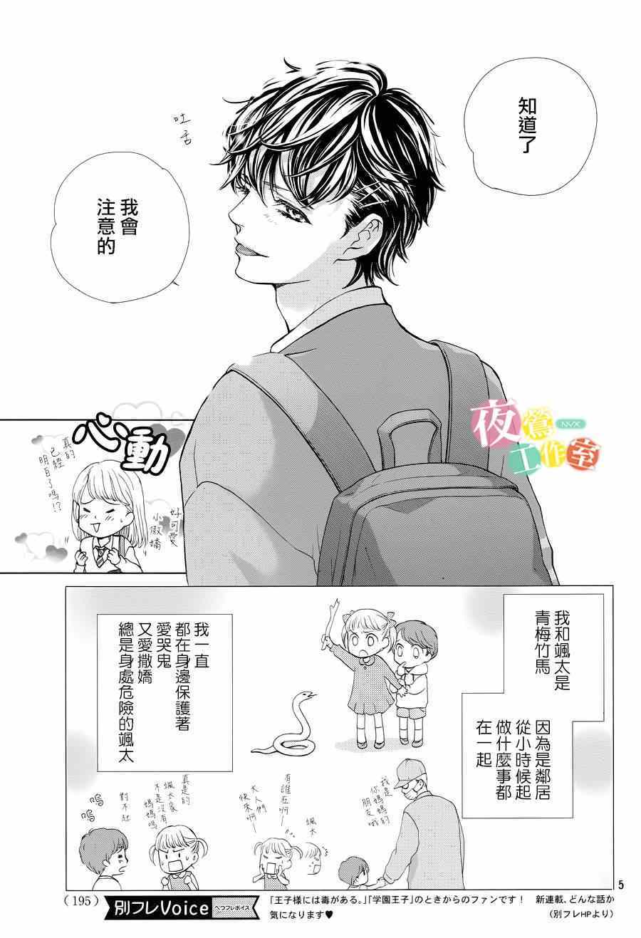 《王子大人有毒》漫画最新章节第1话免费下拉式在线观看章节第【5】张图片