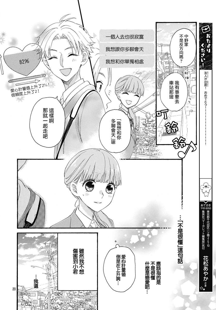 《神明大人对我说快去恋爱吧》漫画最新章节第23话免费下拉式在线观看章节第【20】张图片