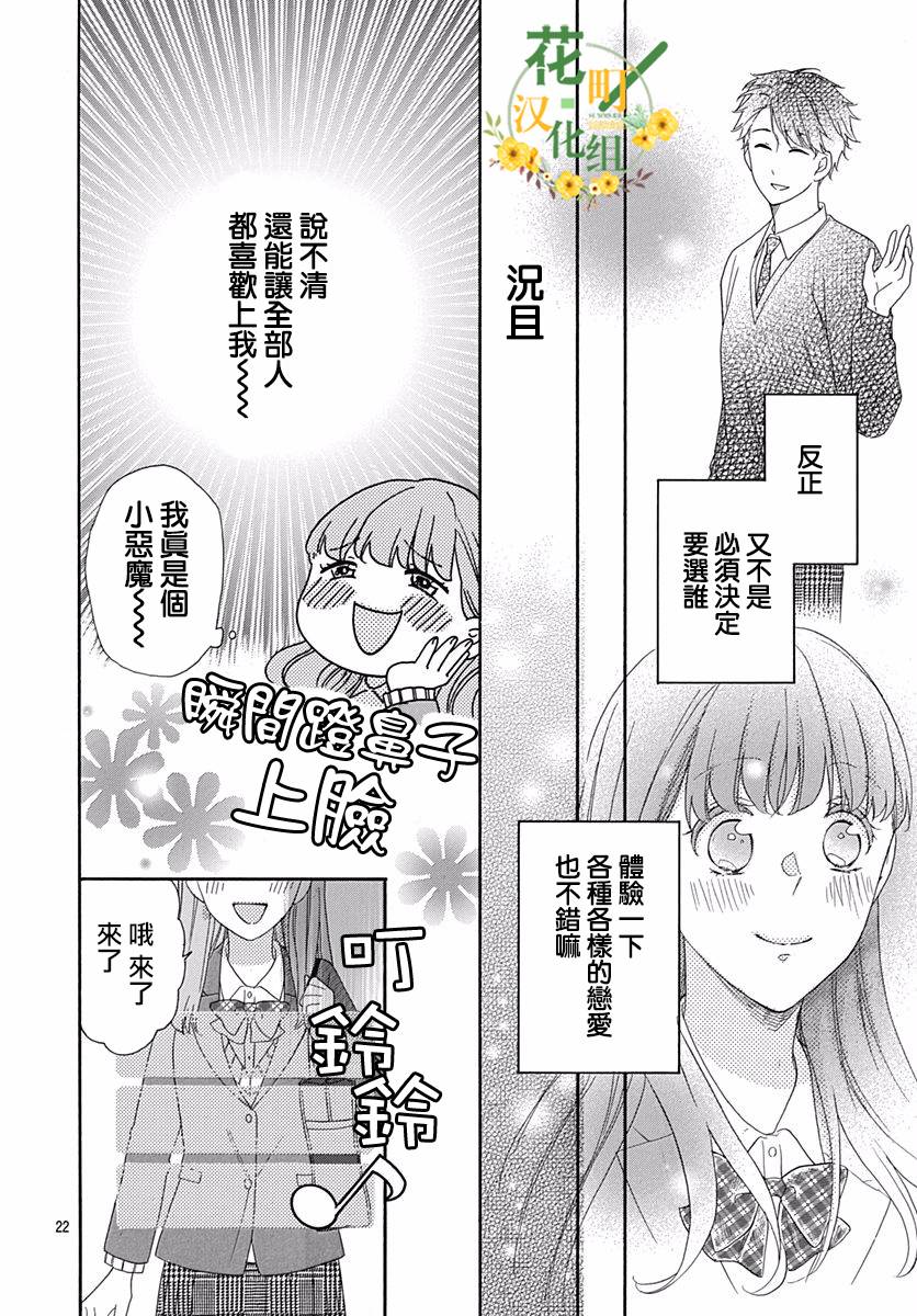 《神明大人对我说快去恋爱吧》漫画最新章节第3话免费下拉式在线观看章节第【22】张图片