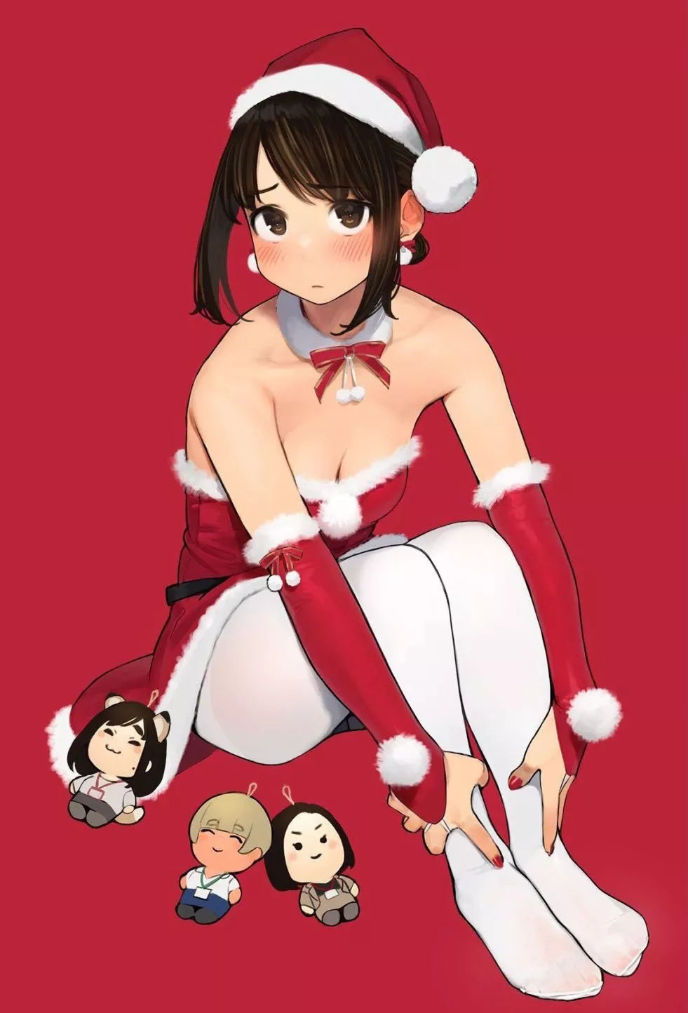 《加油！同期酱》漫画最新章节圣诞节快乐免费下拉式在线观看章节第【1】张图片