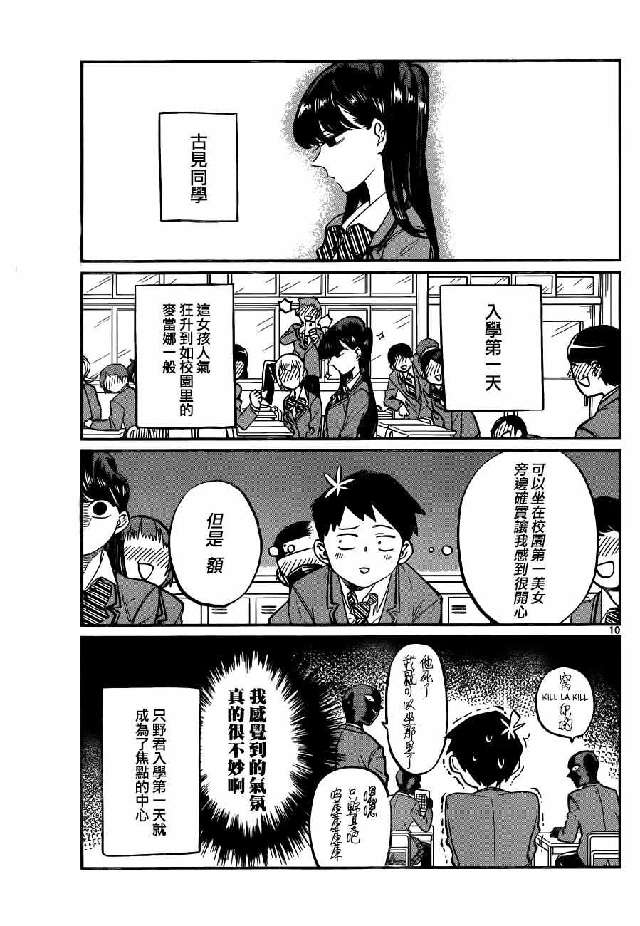 《古见同学有交流障碍症》漫画最新章节第2话 和平免费下拉式在线观看章节第【2】张图片