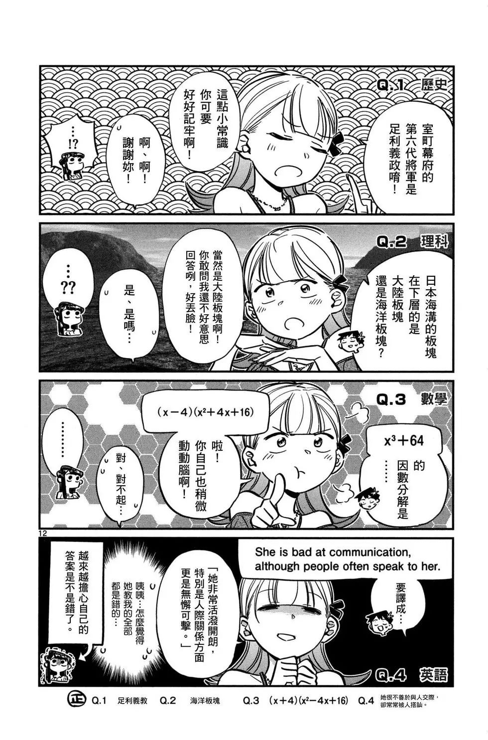 《古见同学有交流障碍症》漫画最新章节第4卷免费下拉式在线观看章节第【55】张图片