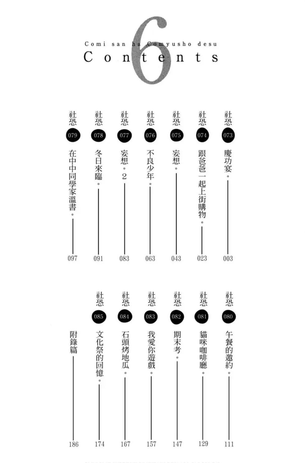 《古见同学有交流障碍症》漫画最新章节第6卷免费下拉式在线观看章节第【3】张图片