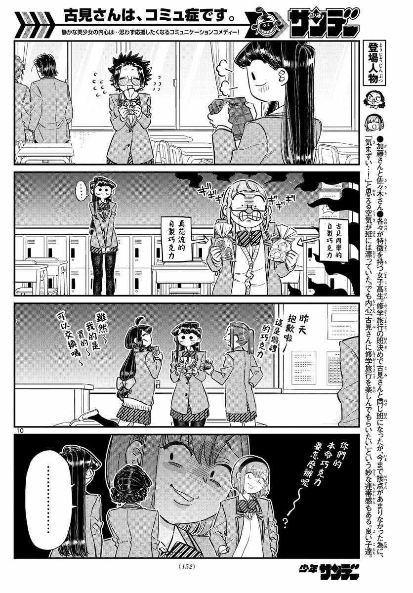 《古见同学有交流障碍症》漫画最新章节第117话 是情人节免费下拉式在线观看章节第【10】张图片