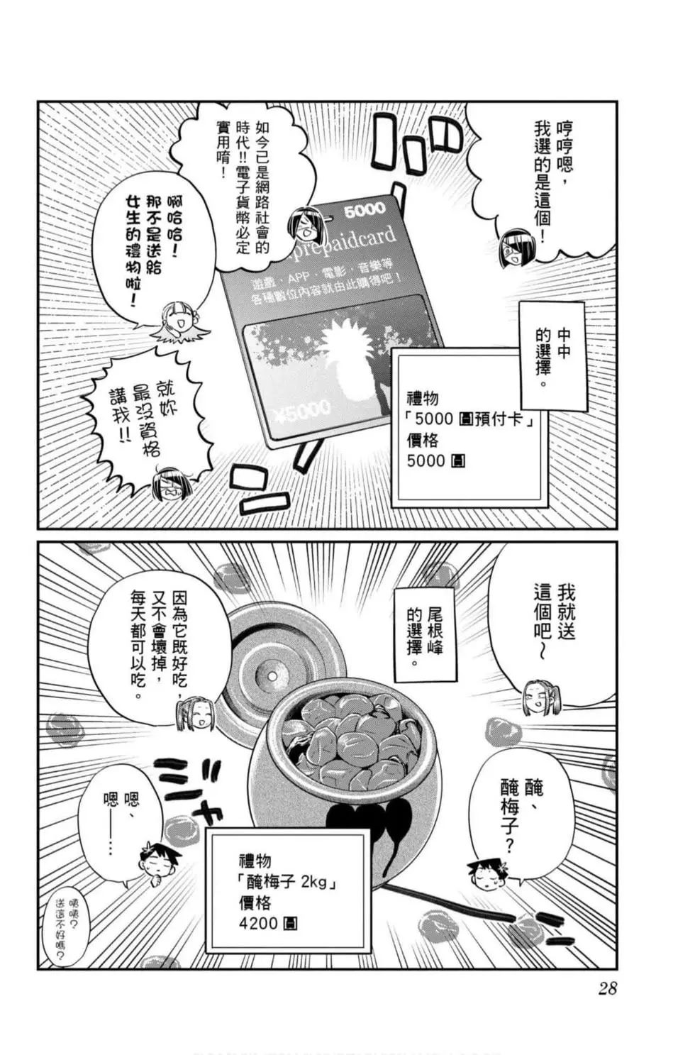 《古见同学有交流障碍症》漫画最新章节第7卷免费下拉式在线观看章节第【29】张图片