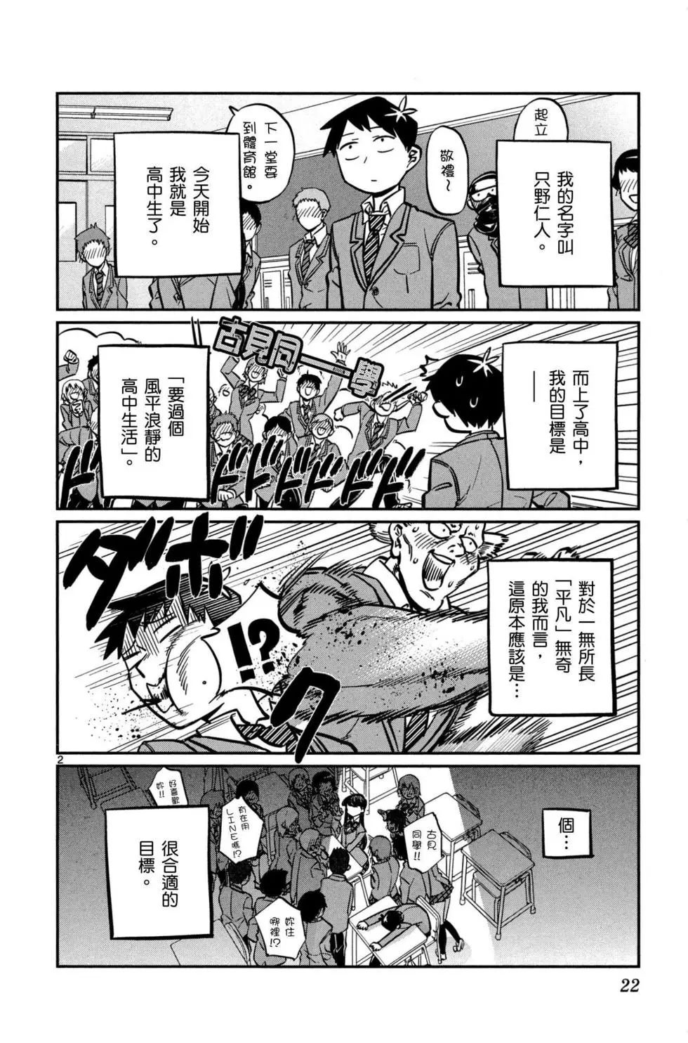 《古见同学有交流障碍症》漫画最新章节第1卷免费下拉式在线观看章节第【23】张图片