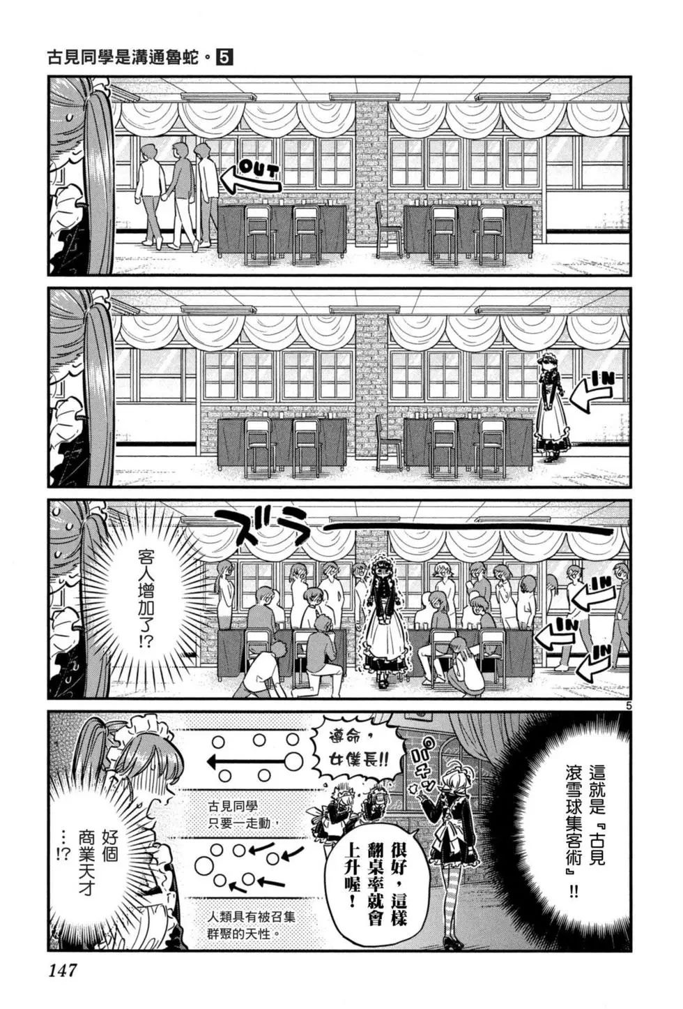 《古见同学有交流障碍症》漫画最新章节第5卷免费下拉式在线观看章节第【148】张图片