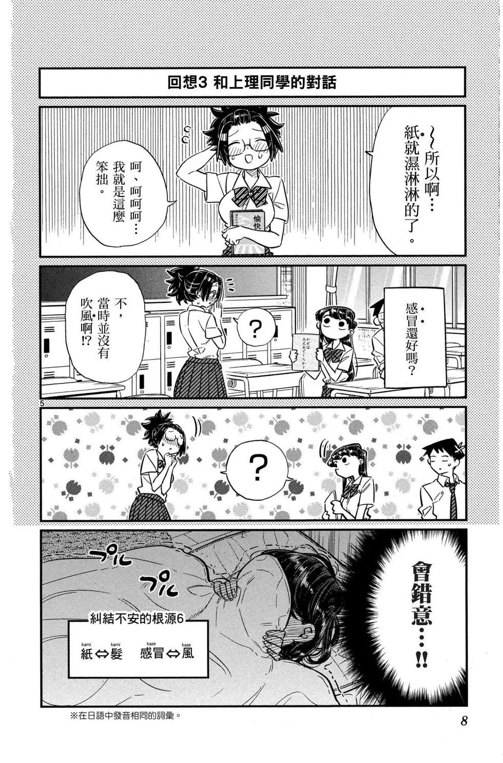 《古见同学有交流障碍症》漫画最新章节第3卷免费下拉式在线观看章节第【9】张图片