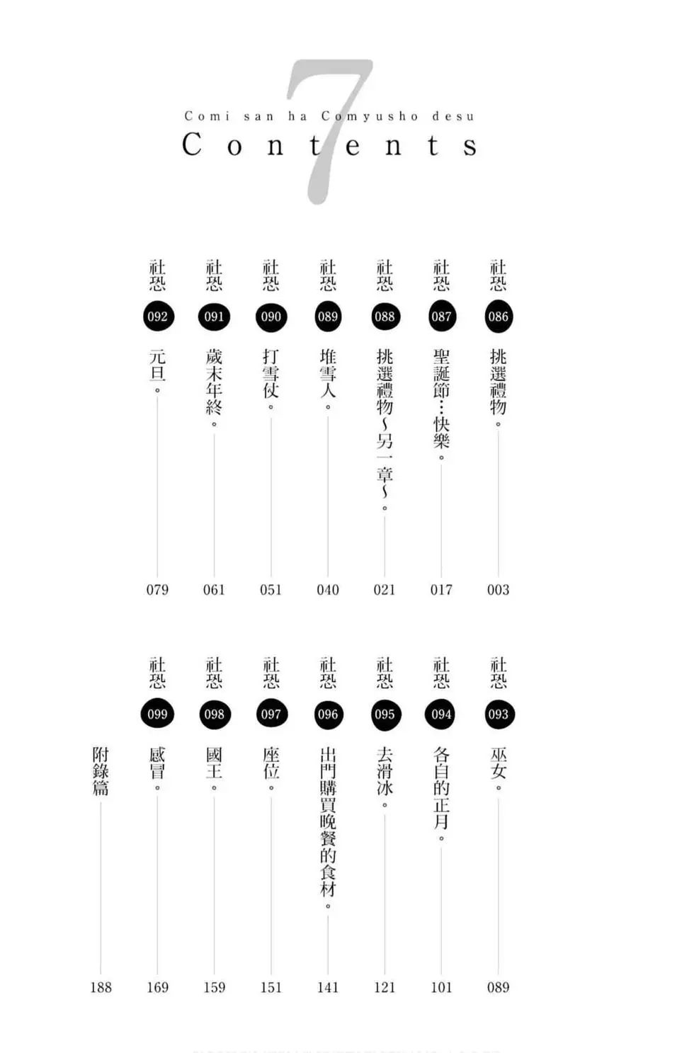 《古见同学有交流障碍症》漫画最新章节第7卷免费下拉式在线观看章节第【3】张图片