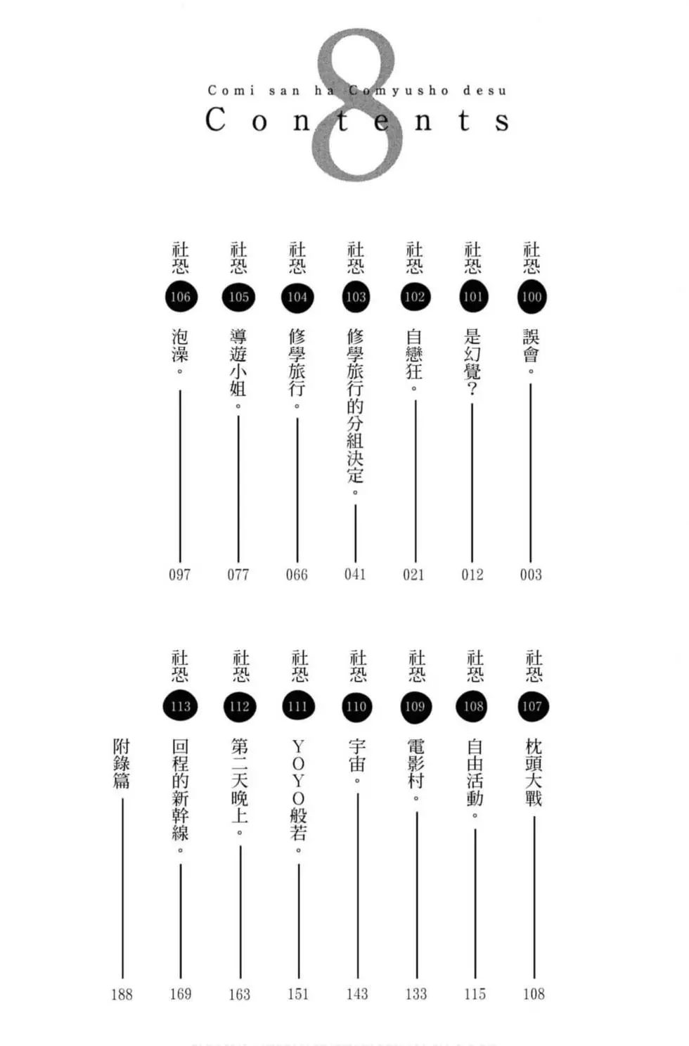 《古见同学有交流障碍症》漫画最新章节第8卷免费下拉式在线观看章节第【3】张图片