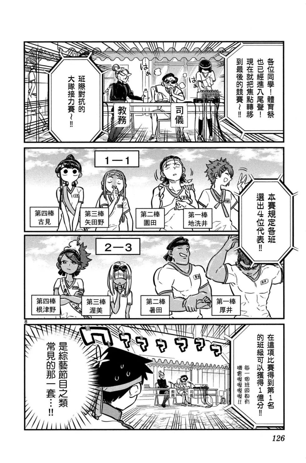 《古见同学有交流障碍症》漫画最新章节第4卷免费下拉式在线观看章节第【127】张图片