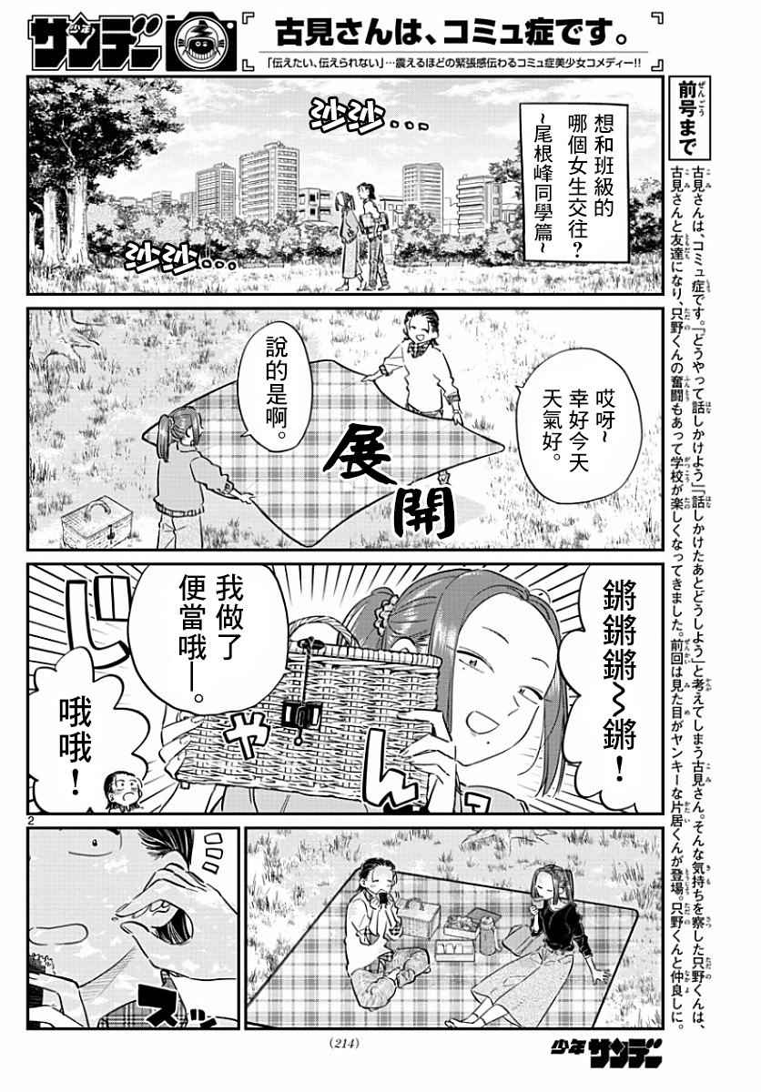 《古见同学有交流障碍症》漫画最新章节第77话 妄想。2免费下拉式在线观看章节第【2】张图片