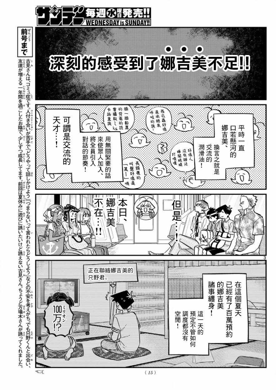 《古见同学有交流障碍症》漫画最新章节第164话 是海！免费下拉式在线观看章节第【6】张图片