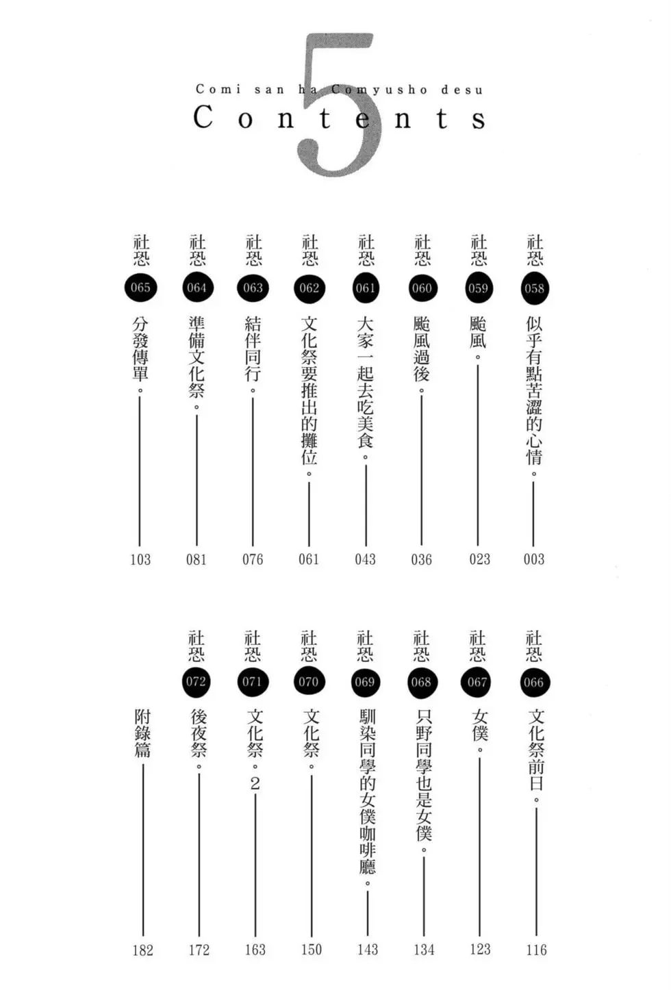 《古见同学有交流障碍症》漫画最新章节第5卷免费下拉式在线观看章节第【3】张图片