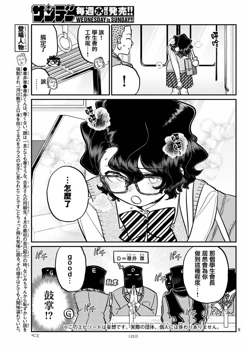 《古见同学有交流障碍症》漫画最新章节第250话免费下拉式在线观看章节第【9】张图片