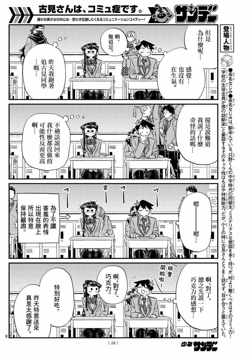 《古见同学有交流障碍症》漫画最新章节第119话 是情人节之后。免费下拉式在线观看章节第【8】张图片