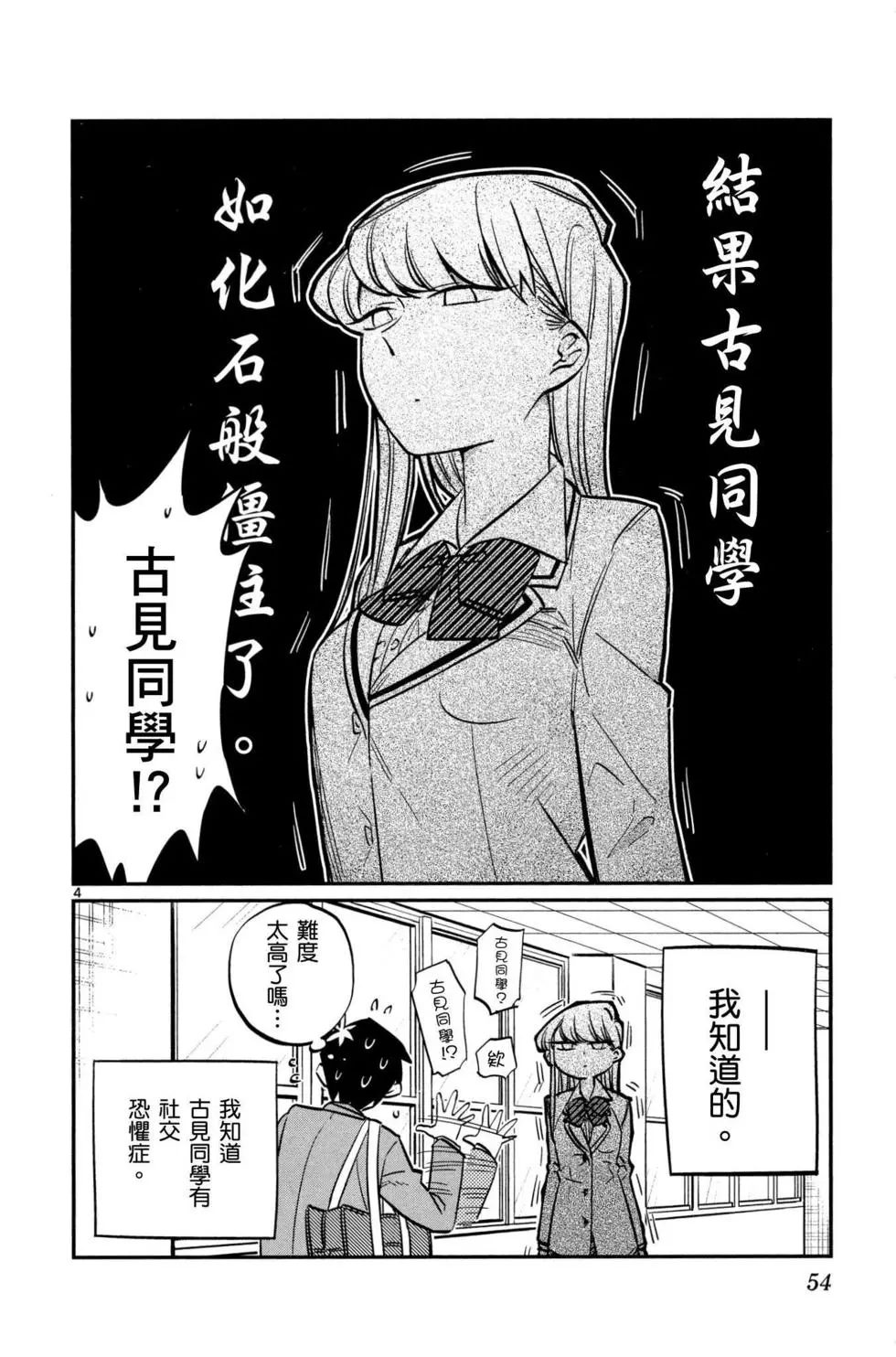 《古见同学有交流障碍症》漫画最新章节第1卷免费下拉式在线观看章节第【55】张图片