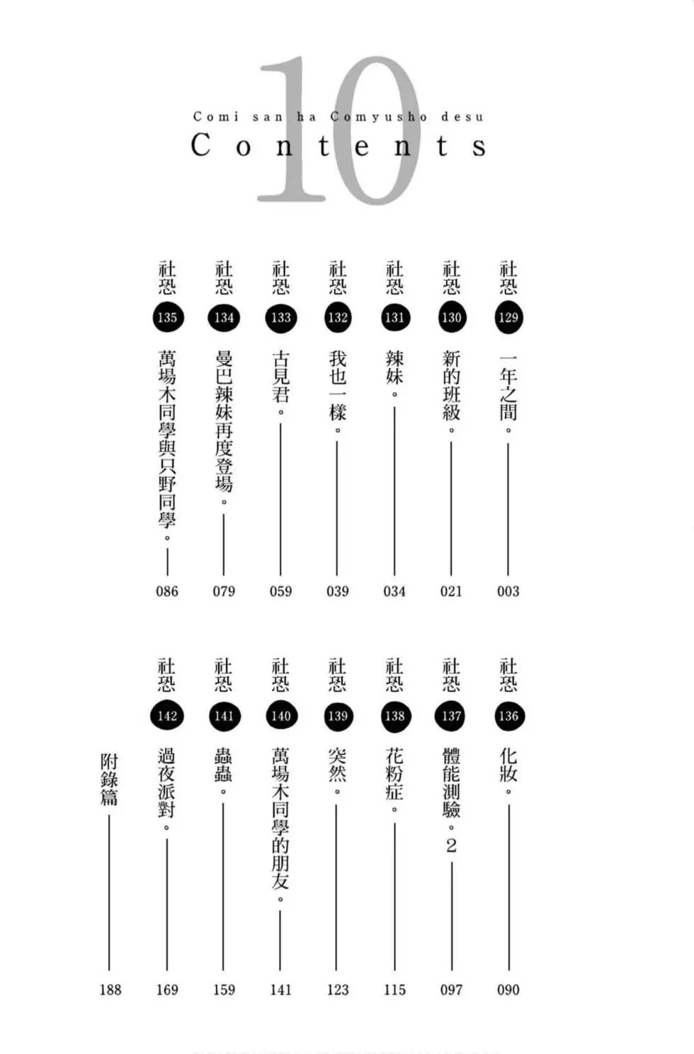 《古见同学有交流障碍症》漫画最新章节第10卷免费下拉式在线观看章节第【3】张图片